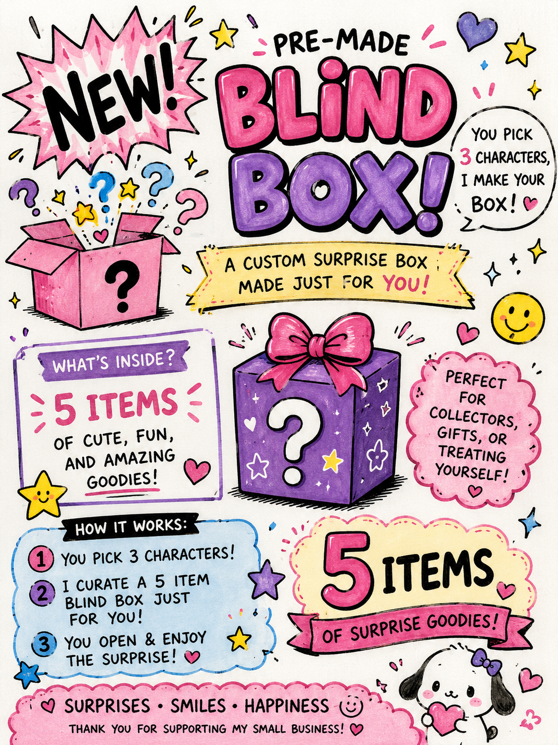 5 item mystery box!